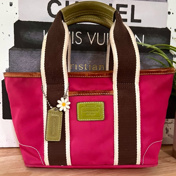 COACH Vintage 2003 Hampton Mini Nylon Weekend Tote #6260 - Picture 1 of 12